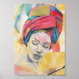 Póster POSTER de lienzo premium QUEENIFICENT (5x7)