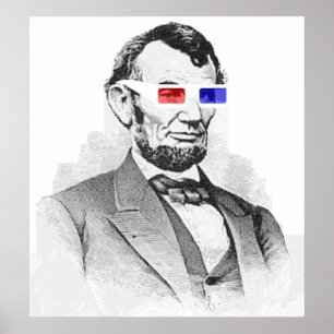 Póster Poster de Lincoln 3D