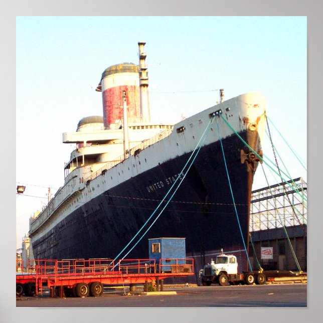 Póster Poster de línea marina de los Estados Unidos (Frente)