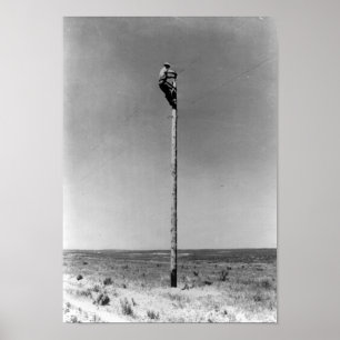 Póster Poster de Lineman Rural