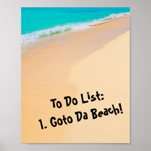 Póster Poster de lista completa