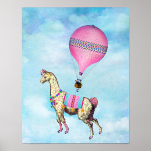 Póster Poster de Llama Volante