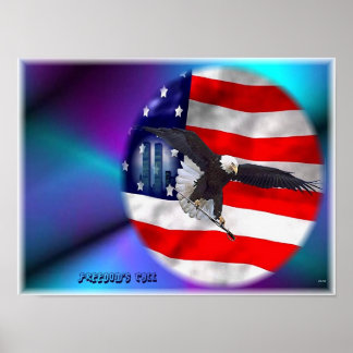 Póster Poster de llamadas de libertad