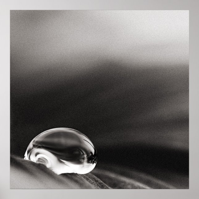 Póster Poster de Lluvia Oscura (Frente)