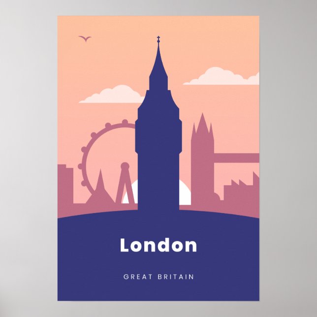 Póster Poster de Londres (Frente)