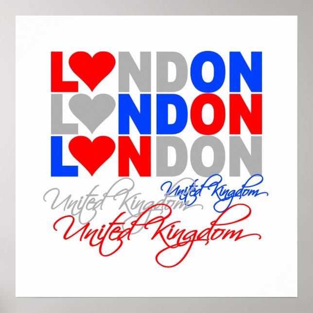 Póster Poster de Londres (Frente)