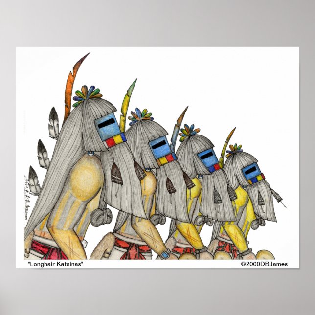 Póster Poster de Longhair Katsinas (Frente)