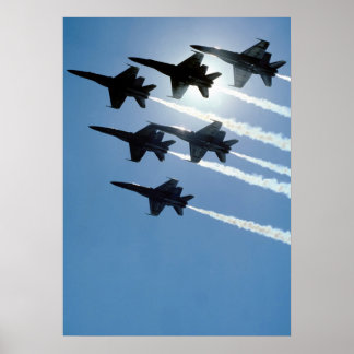 Póster Poster de los ángeles azules