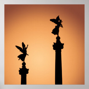 Póster Poster de los Ángeles de Roma