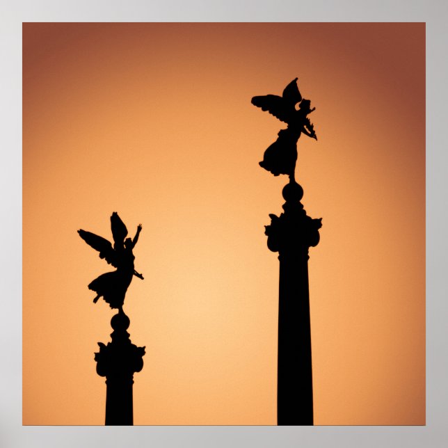 Póster Poster de los Ángeles de Roma (Frente)