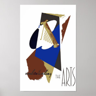 Póster Poster de los artes de WPA