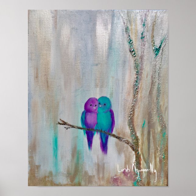 Póster poster de los "Aves-Aves" (Frente)