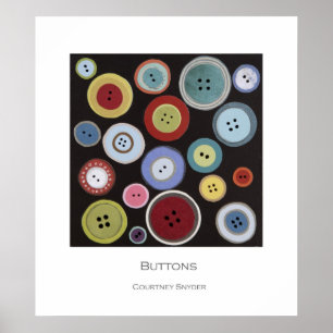 Póster Poster de los botones