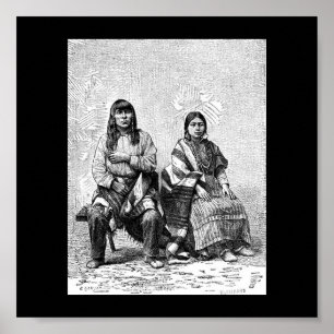 Póster Poster de los Indios Americanos