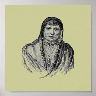 Póster Poster de los Indios Americanos