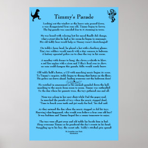 Póster Poster de los niños del desfile de Timmy