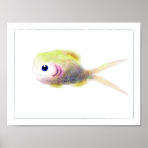Póster Poster de los pescados de la fantasía: Gilly