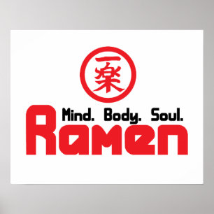 Póster Poster de los Ramen