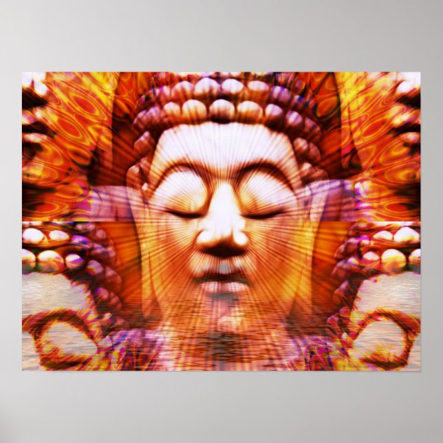 PÓSTER POSTER DE LOS RAYOS DE PAZ (Frente)