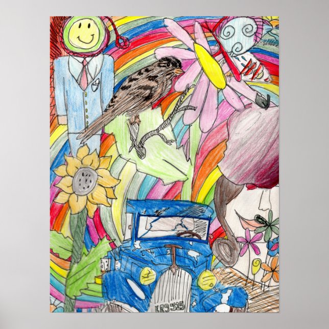 Póster Poster de los sueños de verano (Frente)