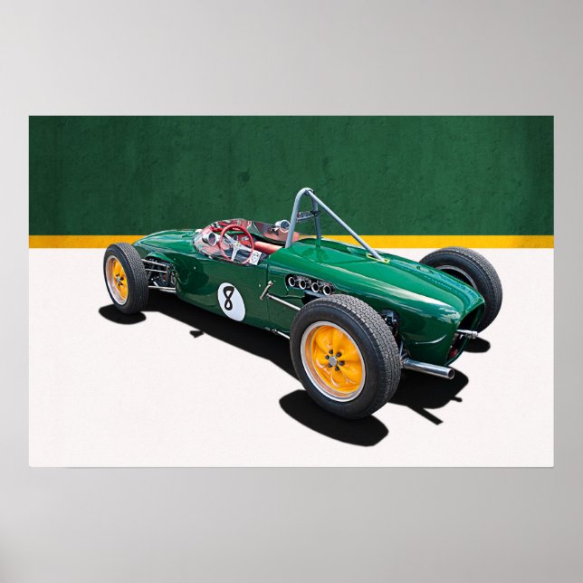 Póster Poster de Lotus 18 FJ (Frente)
