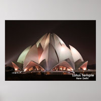 Poster de Lotus Temple