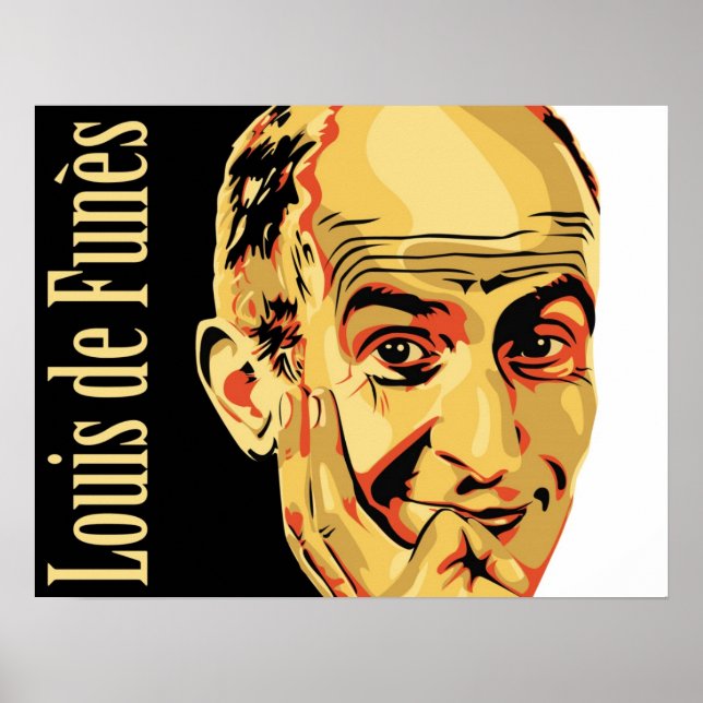 Póster poster de louis de funes (Frente)