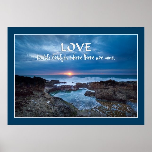 Póster Poster de Love Builds Bridges (Frente)