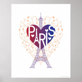 Póster POSTER de LOVER'S HEART® Paris