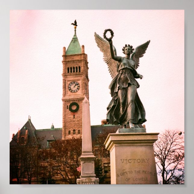 Póster Poster de Lowell Massachusetts (Frente)