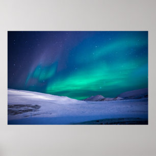 Póster poster de luces del norte
