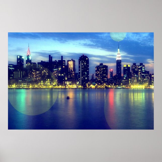 Póster Poster de luces mágicas (Frente)