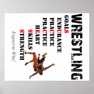 Póster Poster de lucha