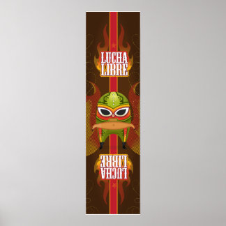Póster poster de lucha