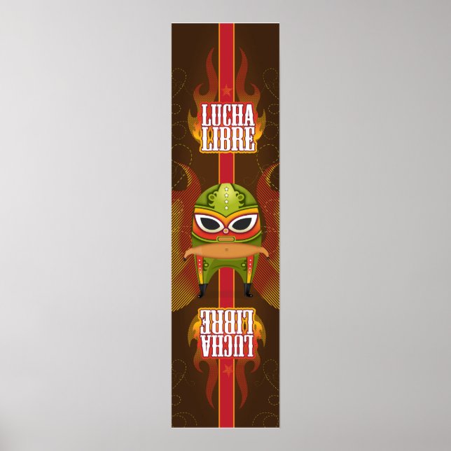 Póster poster de lucha (Frente)