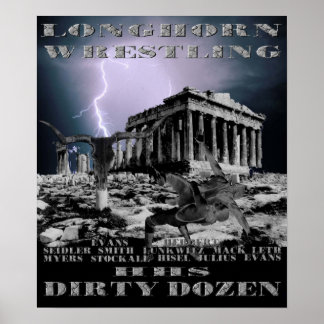 Póster Poster de lucha contra HHS