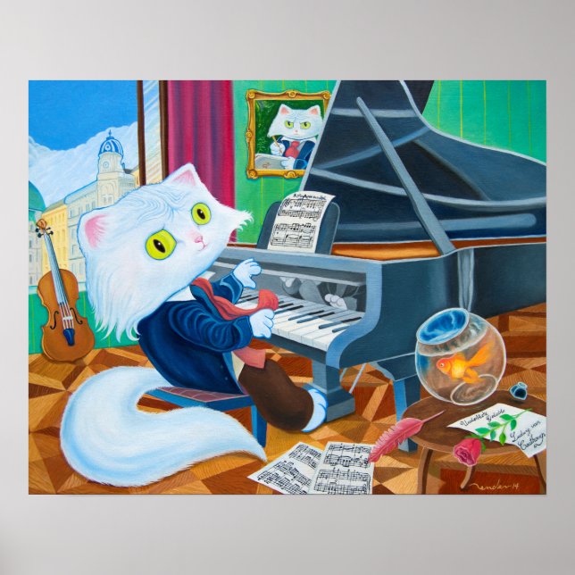 Póster poster de "Ludwig van Caathoven" (Frente)