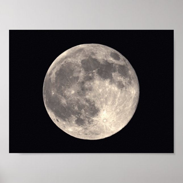 Póster Poster de Luna Llena (Frente)