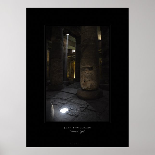 Póster poster de "luz antigua" (Frente)