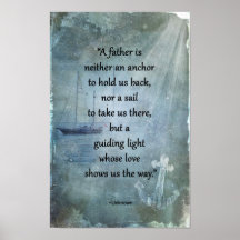 Poster de luz guía del padre