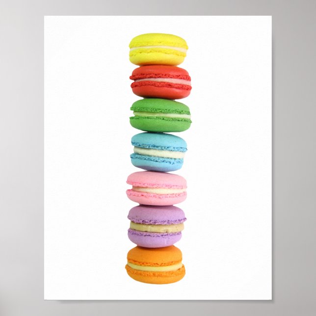 Póster Poster de Macarons (Frente)
