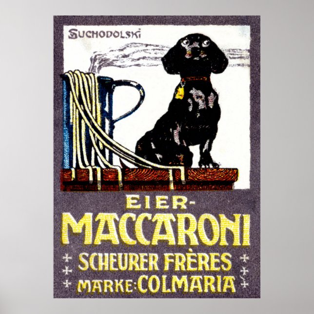 Póster poster de Maccaroni 1910 (Frente)