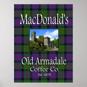Póster Poster de MacDonald's Old Armadale Coffee Co.