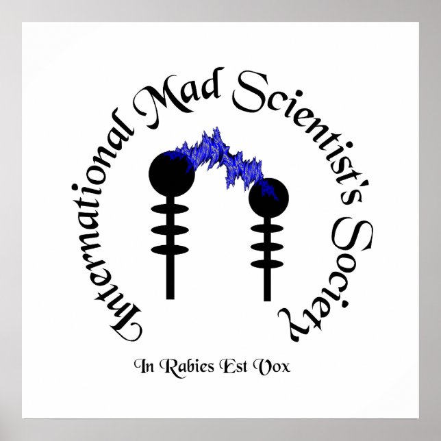 Póster Poster de Mad Scientist (Frente)