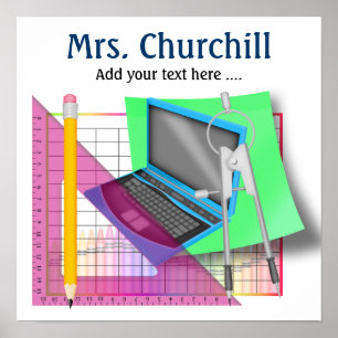 Póster Poster de Maestros Escolares - SRF