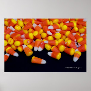 Póster Poster de maíz de dulce derramado