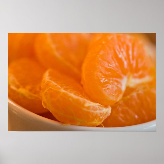 Póster Poster de mandarinas (Frente)