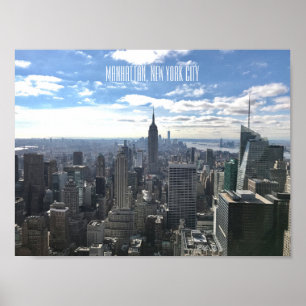 Póster Poster de Manhattan Nueva York
