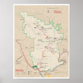 Póster Poster de mapa de arco