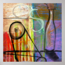 Poster de máquina de alquimia industrial